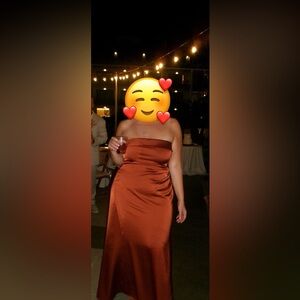 Azazie Strapless Bridesmaid Dress